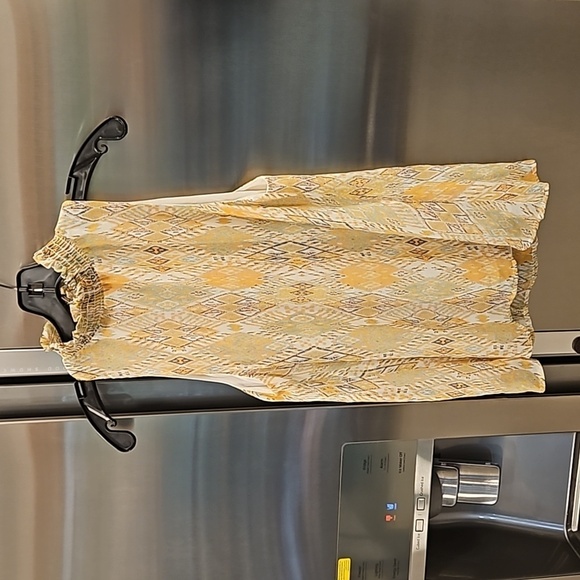 💕VERONICA M💕 Mock Neck Sleeveless Blouse ~ Multi-Color Print Medium M NWOT - Picture 1 of 7